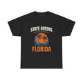 Florida State Greens T-Shirt, Casual Summer Wear, Unique Gift for Floridians, Travel Souvenir, Beach Party Shirt, Unisex Top, Cotton Tee